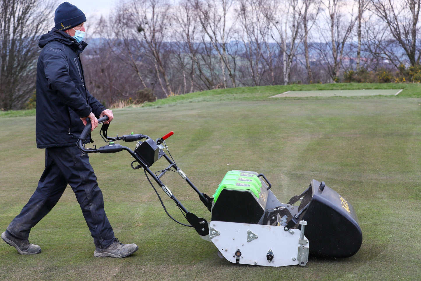 Allett C27E Evolution Spindelmäher (Basismaschine mit Grasfangkorb)