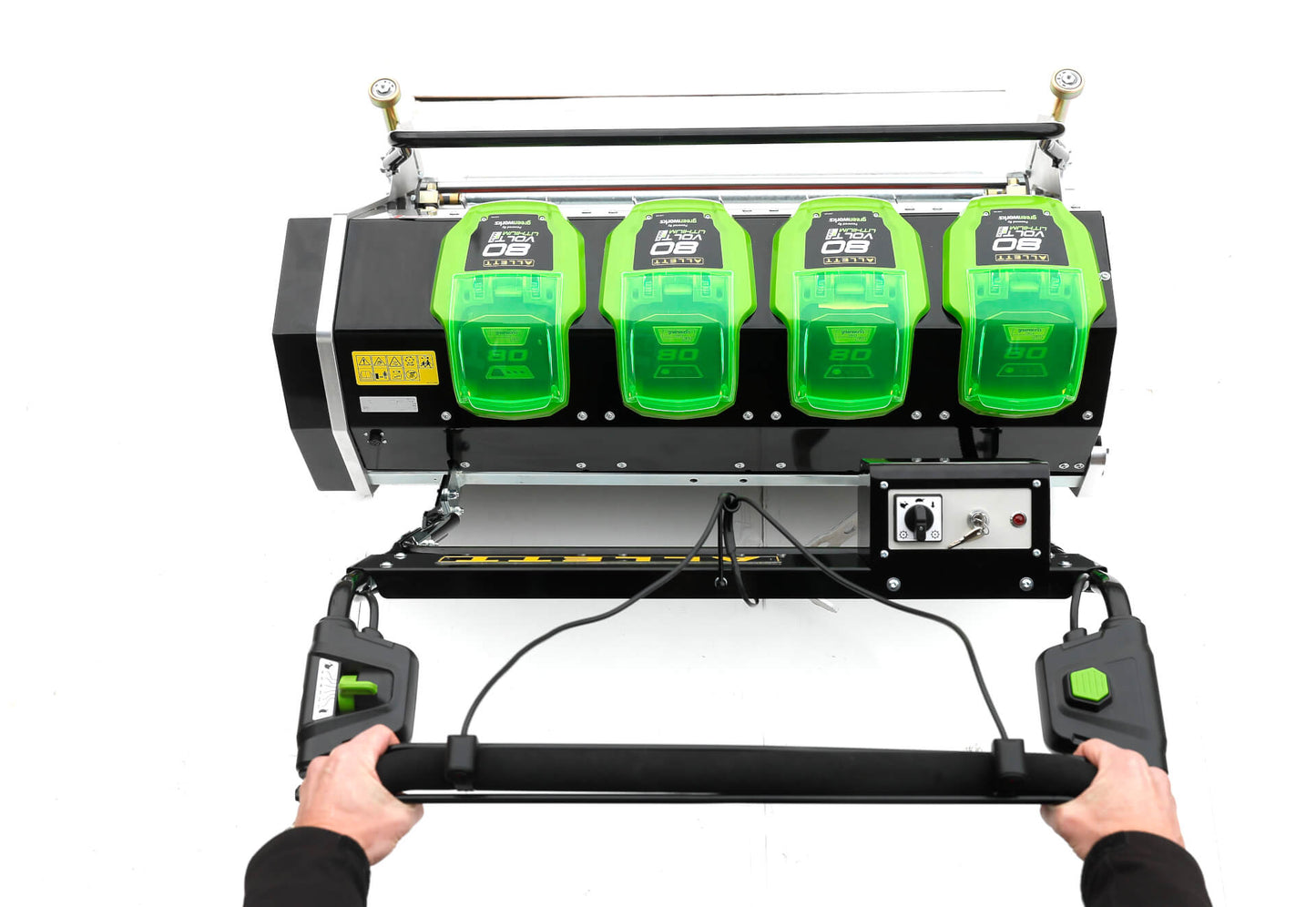 Allett C34 Evolution Spindelmäher (Basismaschine mit Grasfangkorb)